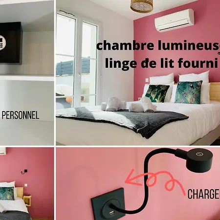 La Corvette Maison Avec Piscine/parking/wifi/plages 5kms Vakantiehuis *