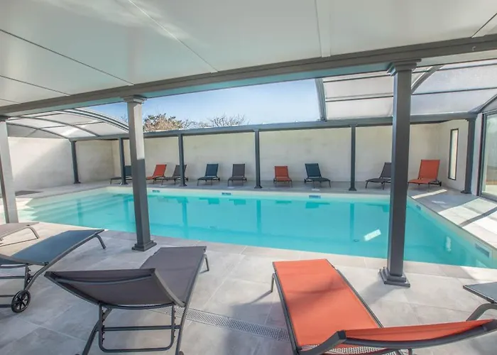 La Corvette Maison Avec Piscine/parking/wifi/plages 5kms لو ماثيز